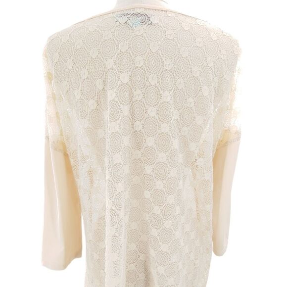 Camilla Tree lacy drop shoulder top large - Picture 4 of 12